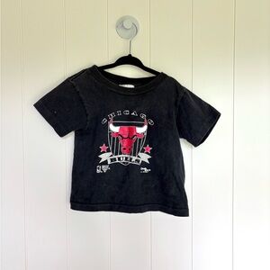 Chicago Bulls Kids Black T-Shirt